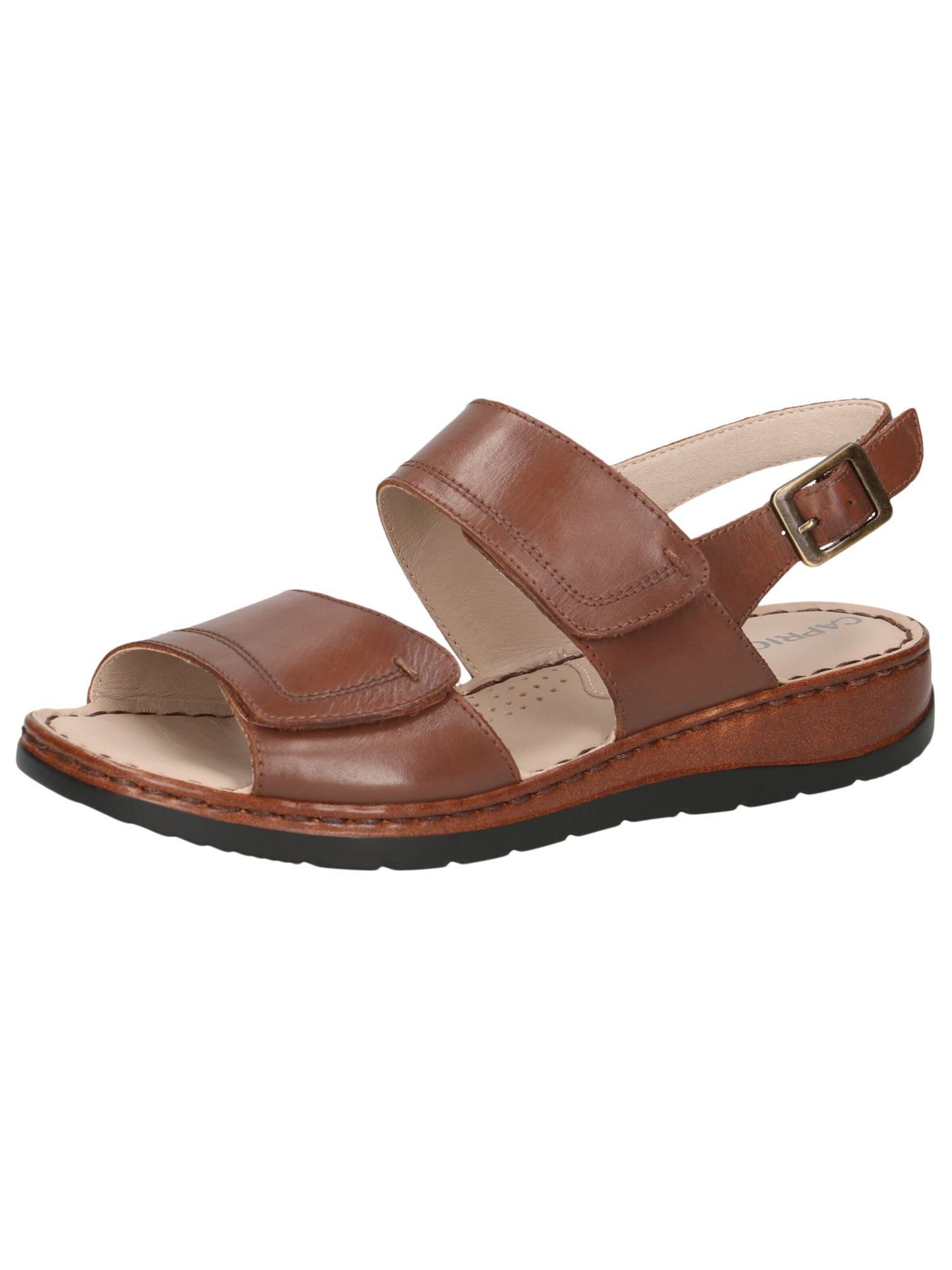 CAPRICE Sandals in Brown: front