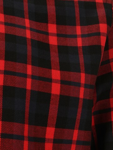 Only & Sons Big & Tall Button Up Shirt 'SARI' in Red