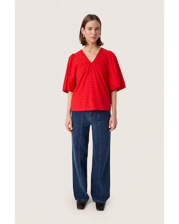 SOAKED IN LUXURY Blouse 'Sunela Felisia' in Rood