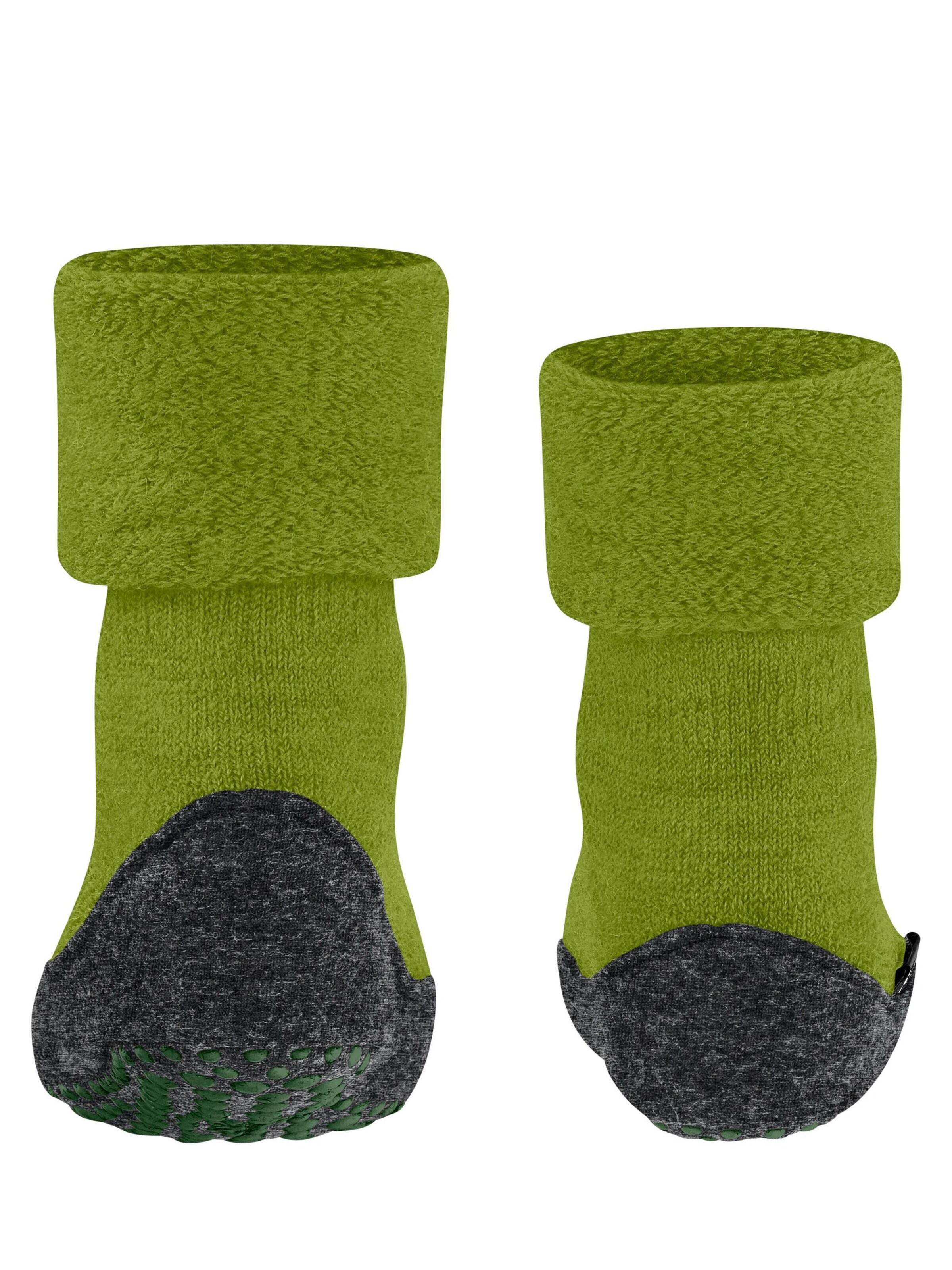 FALKE Socks 'Cosyshoe Teens' in Green