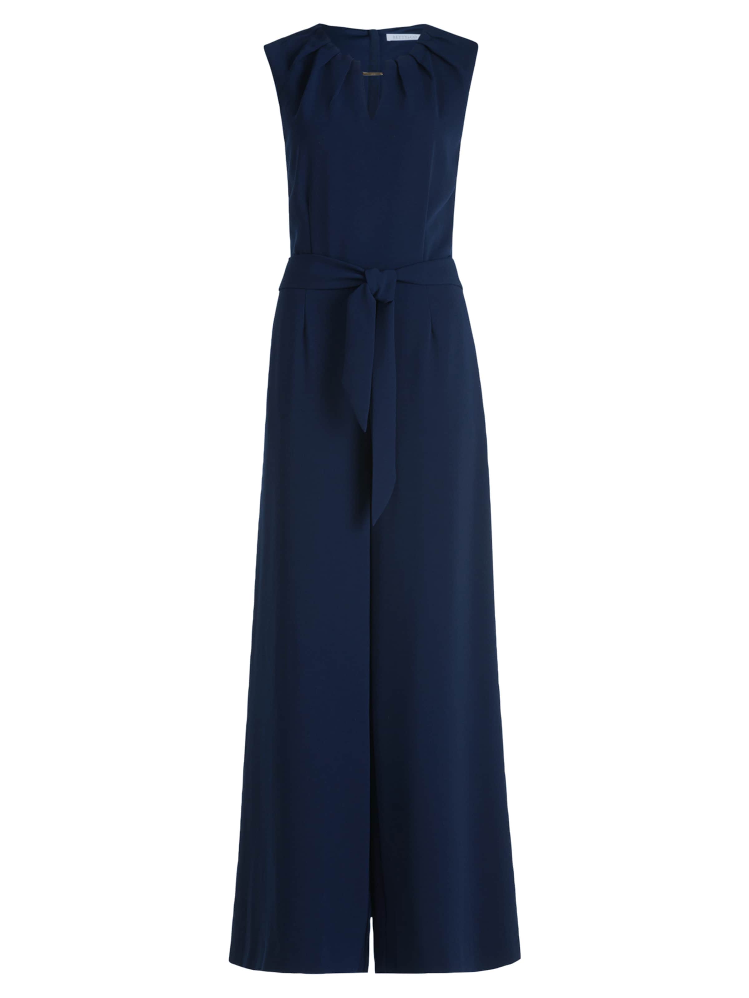 Tuta jumpsuit di Betty & Co in blu: frontale