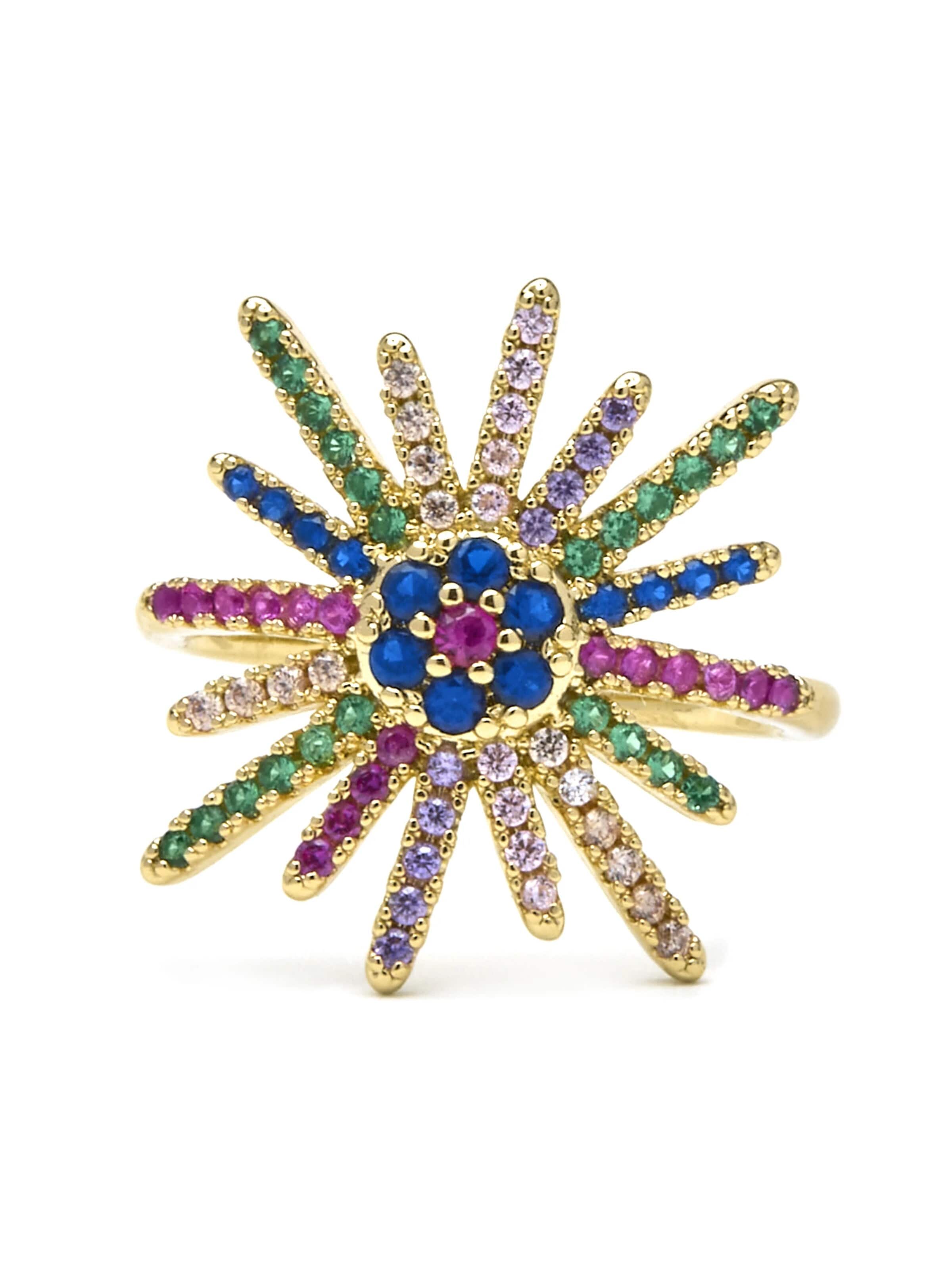 Luxenter - Anillo 'Daob' en Mezcla de colores