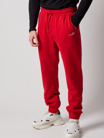 Regular Pantalon 'Joggers Felpati' OWN Off With Nature en rouge