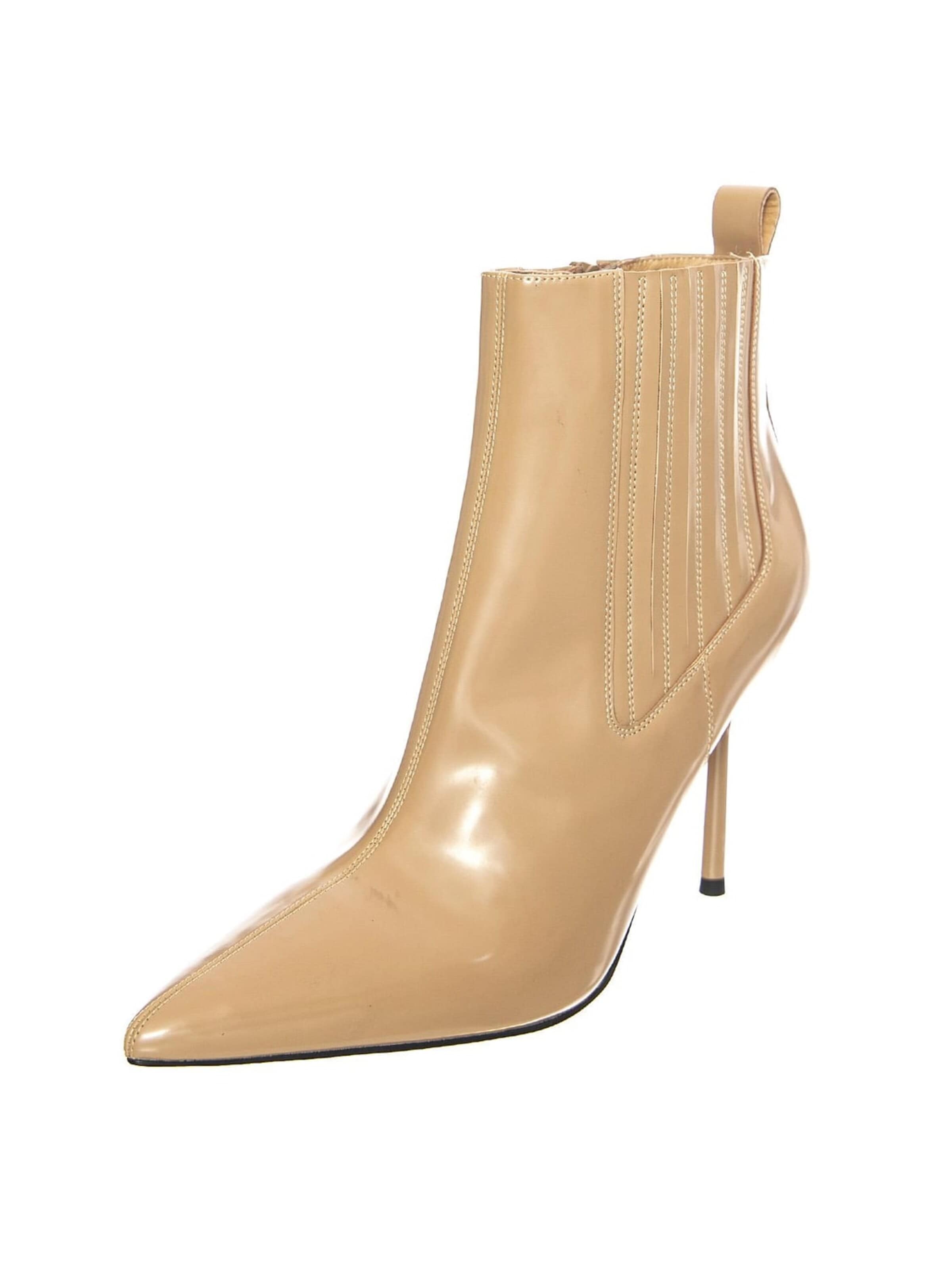 Jeffrey Campbell Bottes 'W' Nicolette' en 40 en beige, Vue avec produit