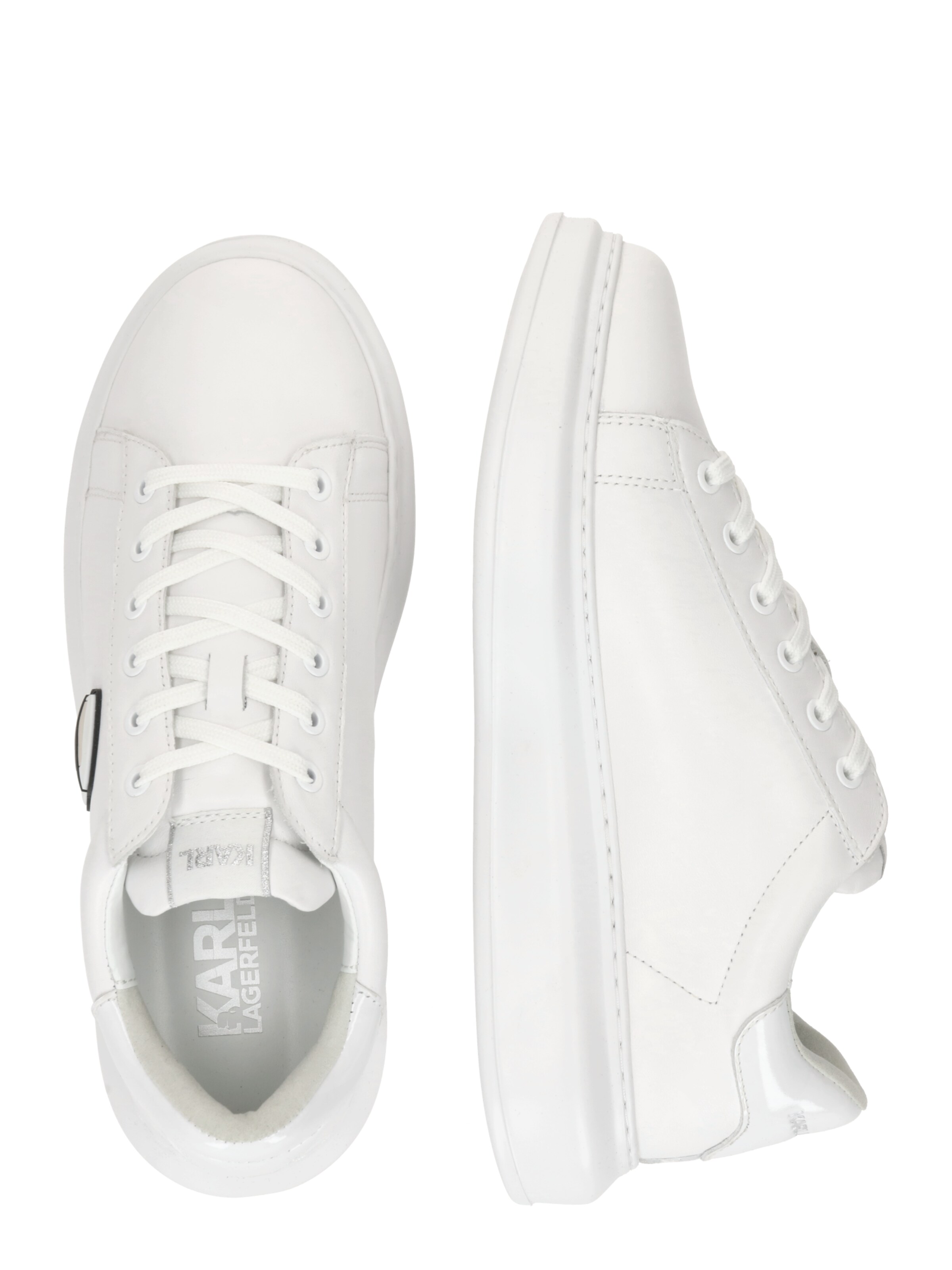 Baskets basses Karl Lagerfeld en blanc