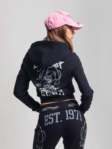 Ed Hardy Кофта на молнии 'Panther 1971' в Черный