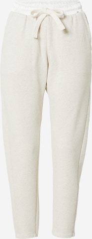 10Days Tapered Trousers in White: front