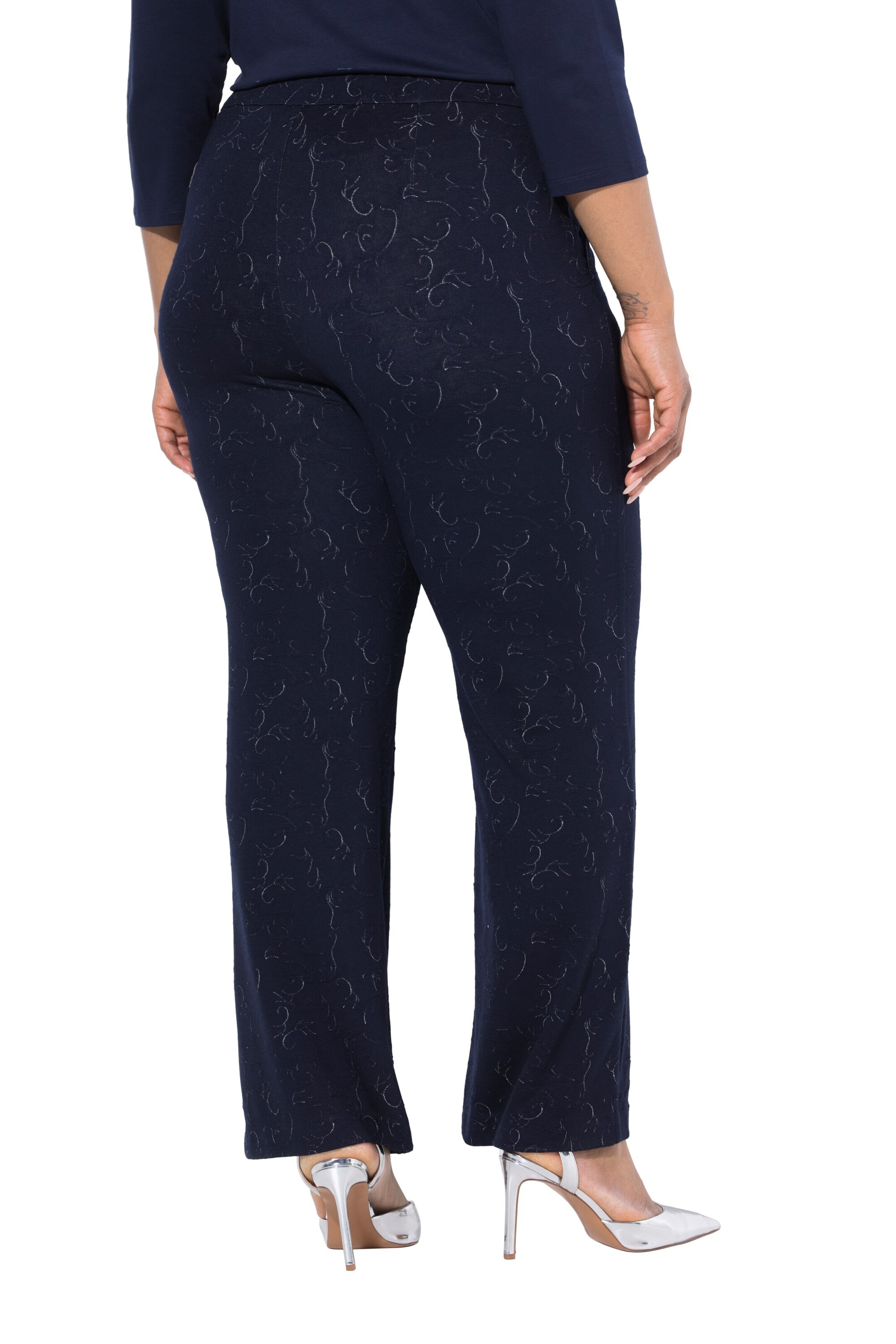 Ulla Popken Regular Trousers in Blue