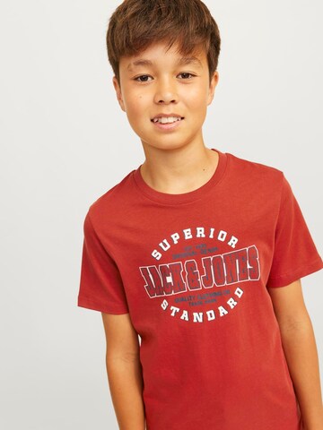 Maglietta di Jack & Jones Junior in rosso