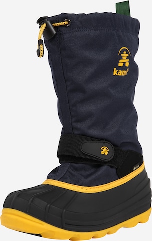 Kamik Snow Boots 'Waterbug' in Blue: front
