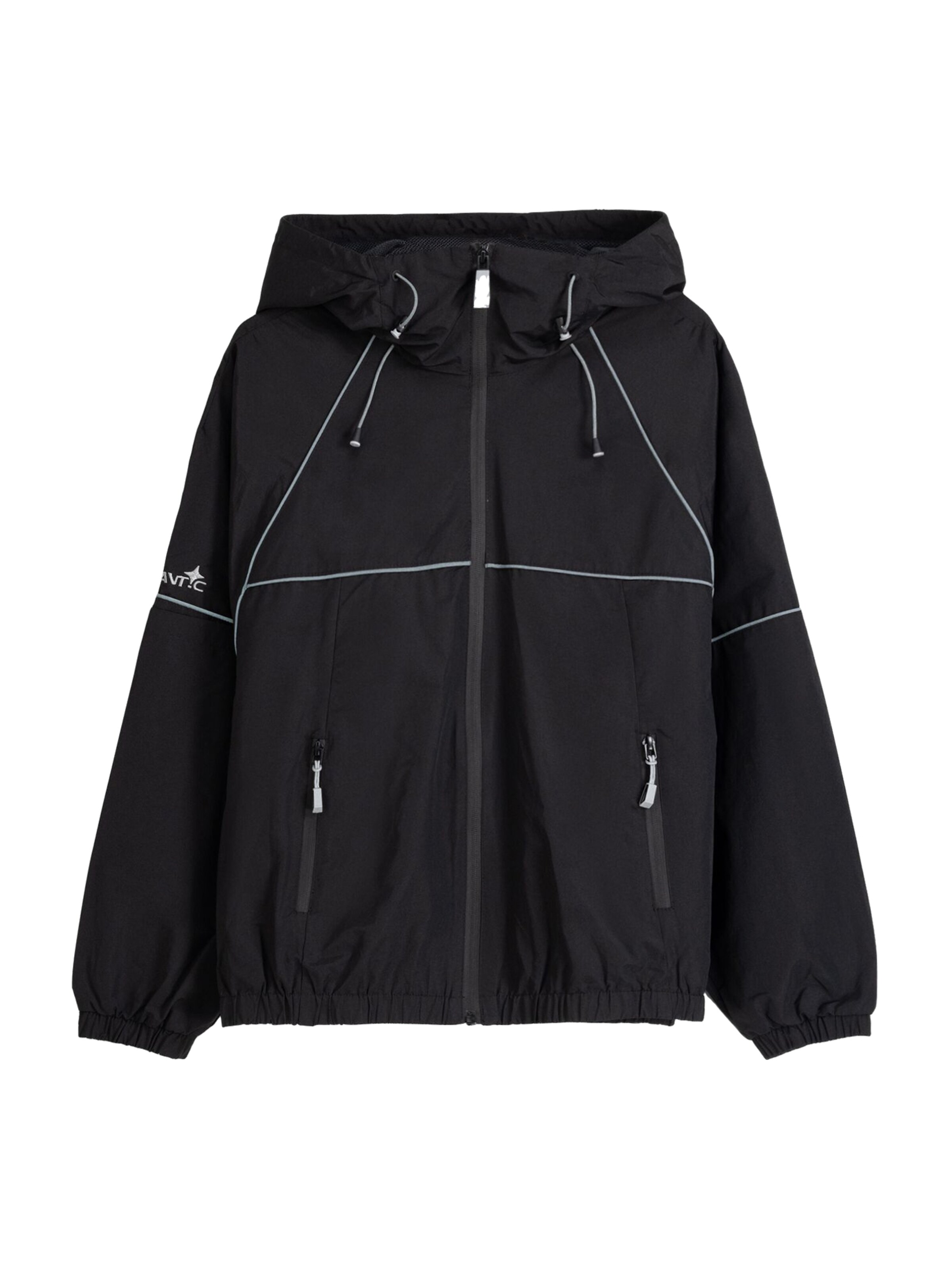 Veste mi saison Bershka en Noir ABOUT YOU