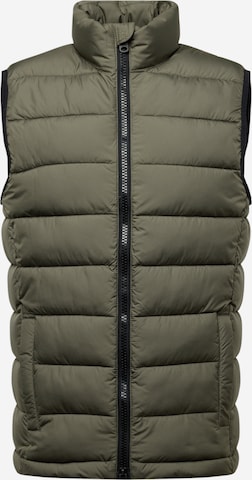 Gilet 'MORITZ' ECOALF en vert : devant