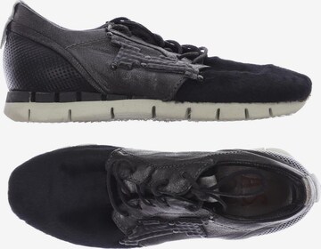 A.S.98 Flats & Loafers in 39 in Black: front