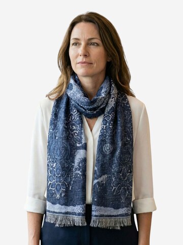 Sunsa Tuch 'Sunsa'‌‌‌‌‌‌‌ in Blau: Vorderseite
