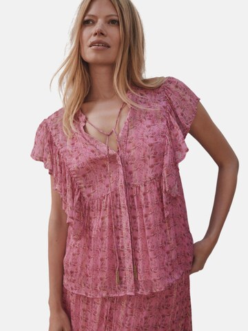 Rockett St George Bluse in Pink: Vorderseite