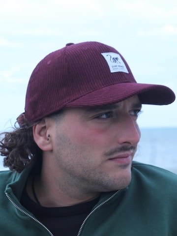 Cappello da baseball sportivo di Surf Monkey in rosso