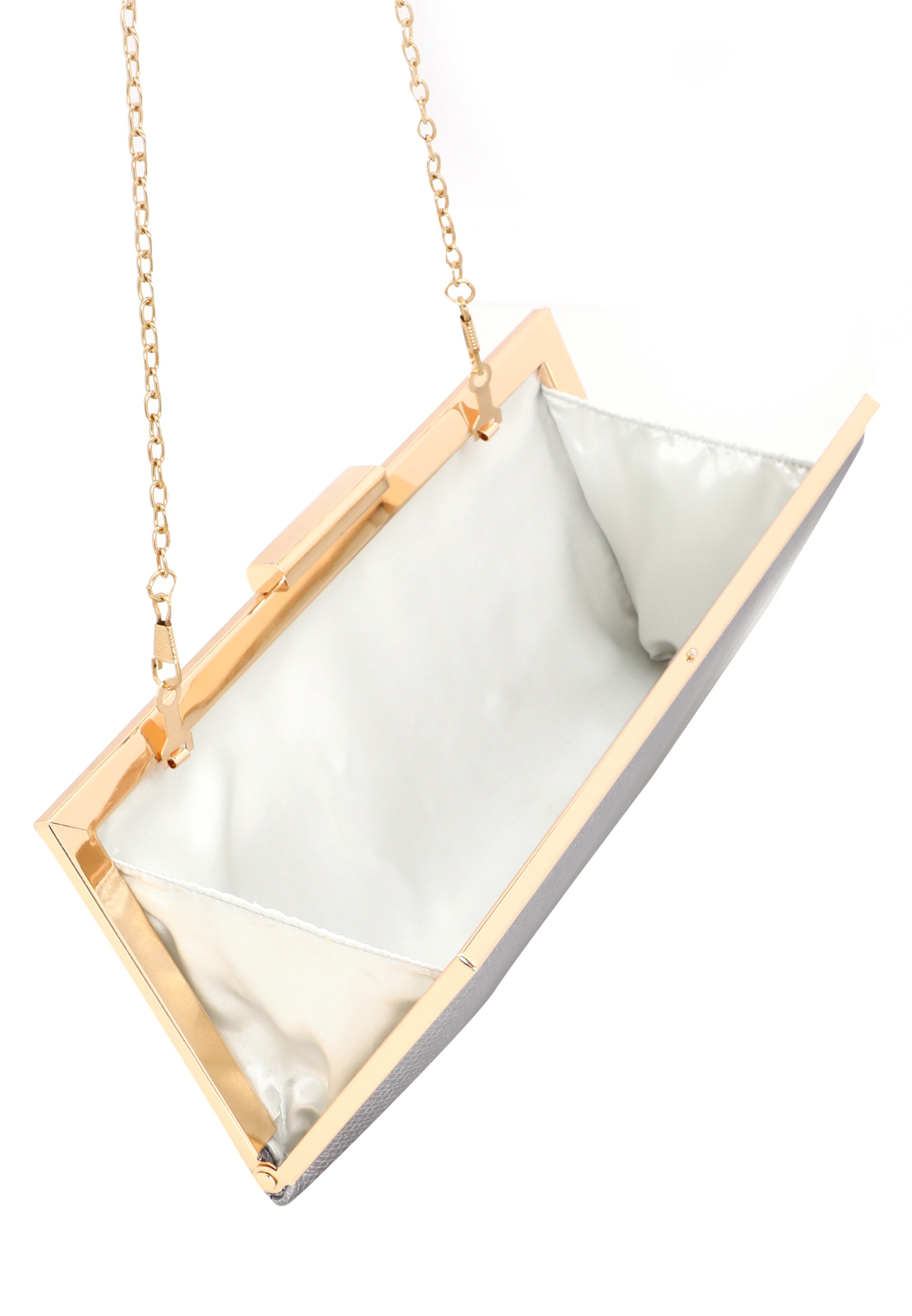 faina Clutchväska i silver