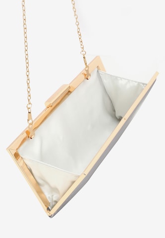 faina Clutch in Zilver