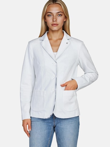 BLONDE No. 8 Blazer 'Savaude' in Weiß: Vorderseite