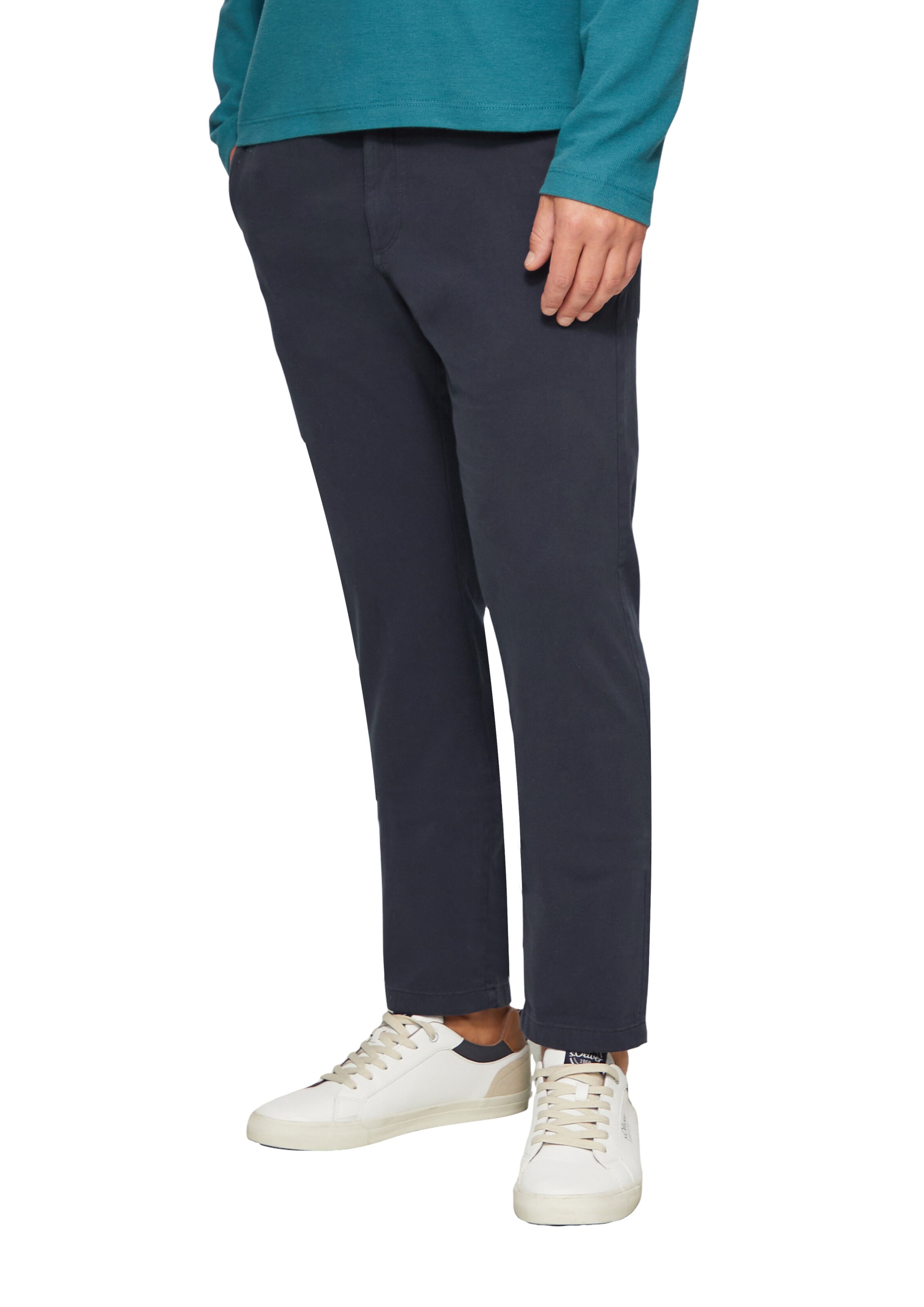 s.Oliver Regular Chino 'Phoenix' in Blauw: voorkant