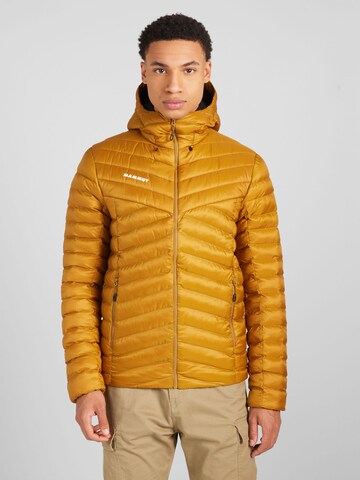 MAMMUT - Casaco outdoor 'Albula' em laranja: frente