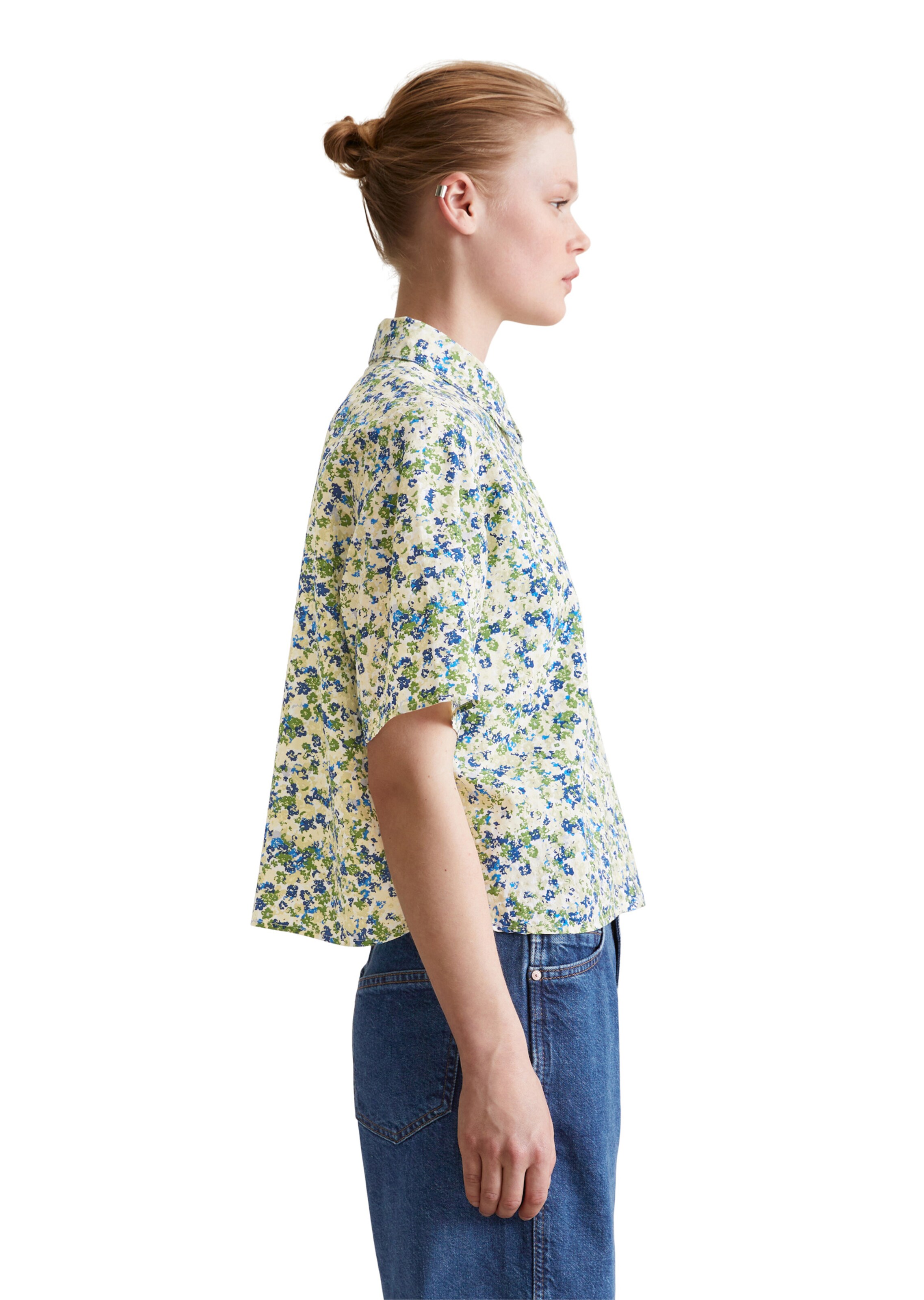 Marc O'Polo DENIM Bluse in Grün