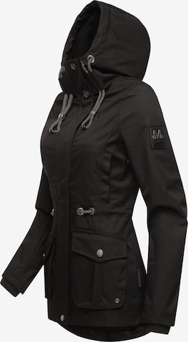 MARIKOO Between-Seasons Parka 'Babetaa' in Black