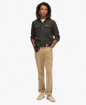 Coupe regular Chemise 'Trailsman' Superdry en vert