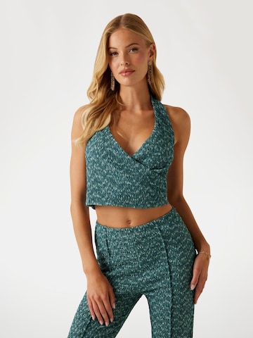 GUESS Knitted Top in Blue: front