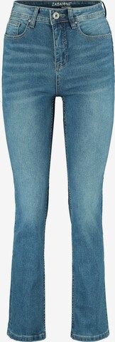 ZABAIONE Regular Jeans 'Sira' in Blauw: voorkant