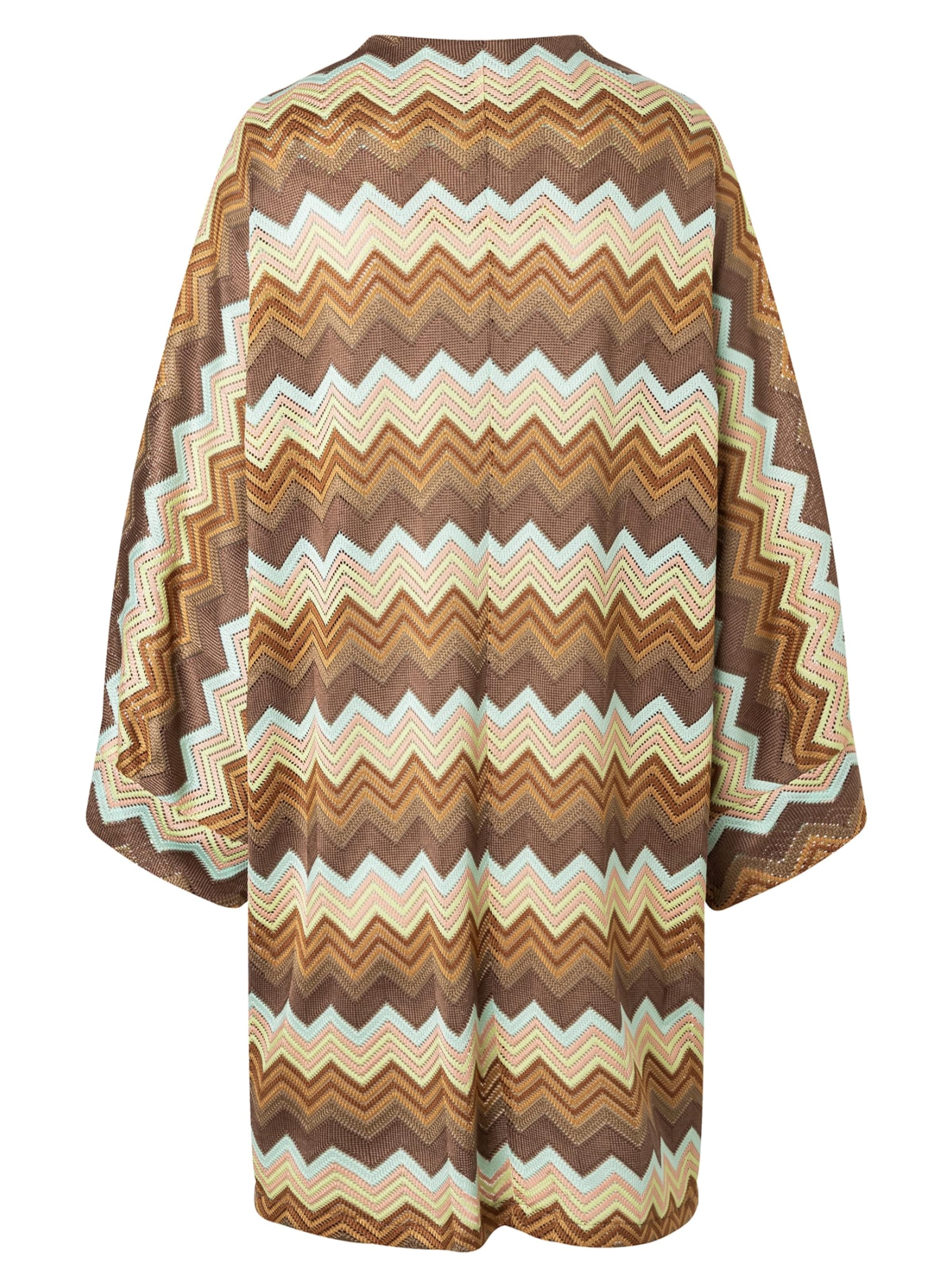 Ana Alcazar Gebreide jurk 'Dirli' in Bruin