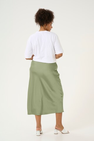 Jupe 'Hilla' KAFFE CURVE en vert