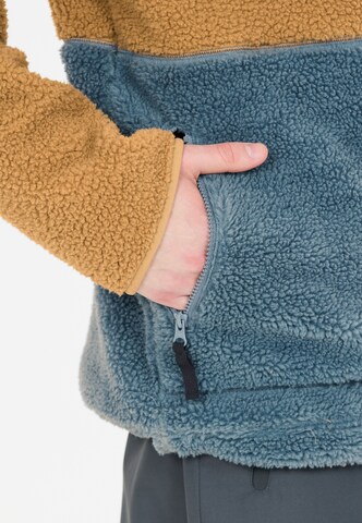 SLOPE Fleece jas 'Katau' in Bruin