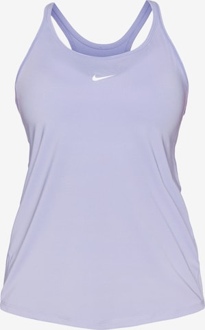 NIKE Спортивный топ 'ONE CLSC' в Лиловый: спереди