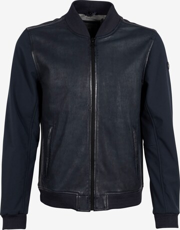 Gipsy Between-Season Jacket in Blue: front