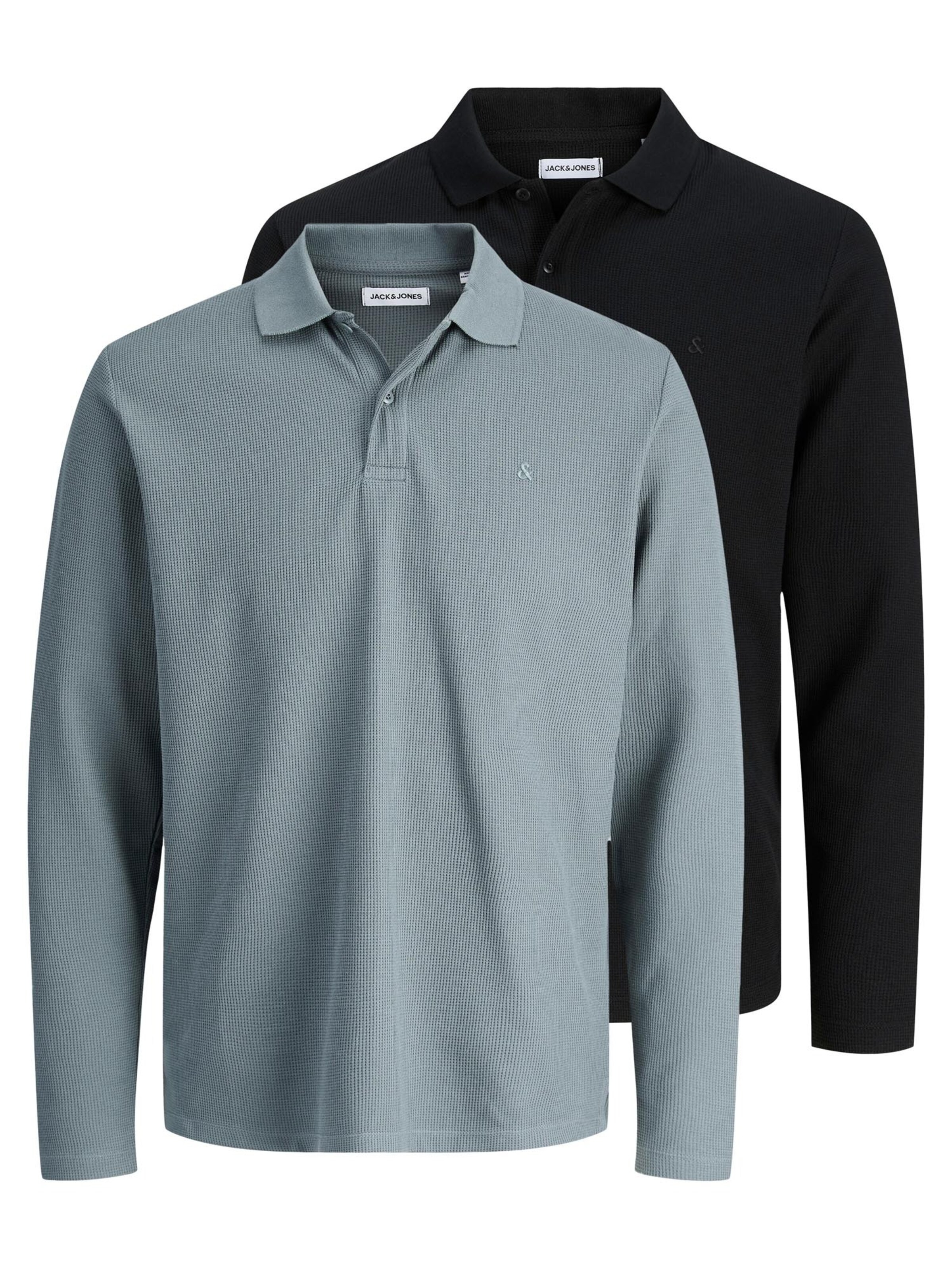 JACK & JONES Shirt 'Austin' in Grey: front