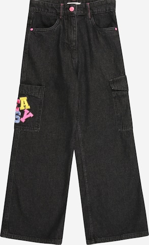 Billieblush - Perna larga Calças de ganga em preto: frente