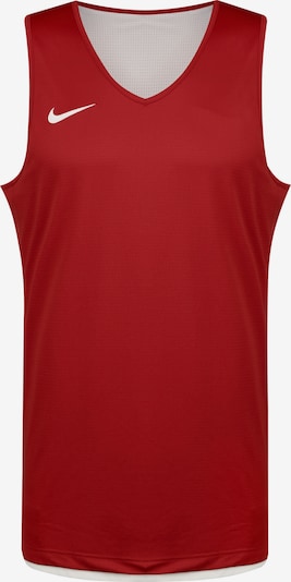 NIKE Toiminnallinen paita koossa L värissä burgundin punainen / valkoinen, Tuotenäkymä