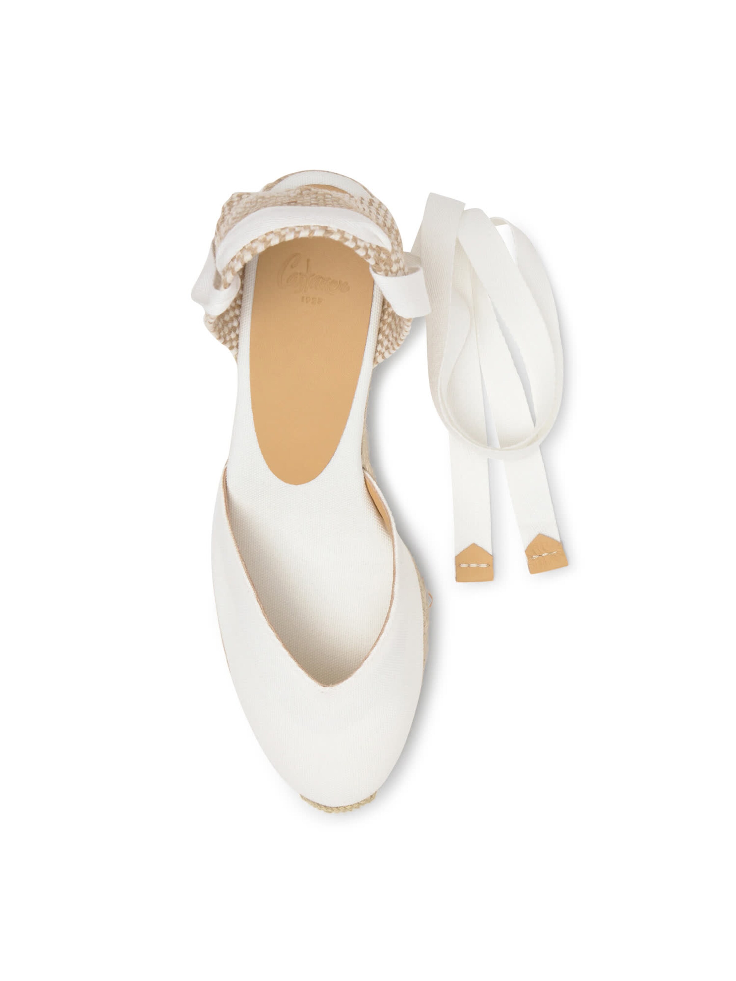 Espadrilles 'CHIARA' Castañer en blanc