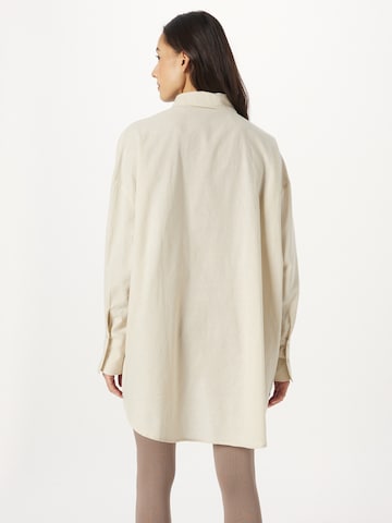 Misspap Bluse i beige