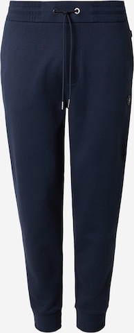 BOSS Zúžený strih Nohavice 'Locsin' - Modrá: predná strana