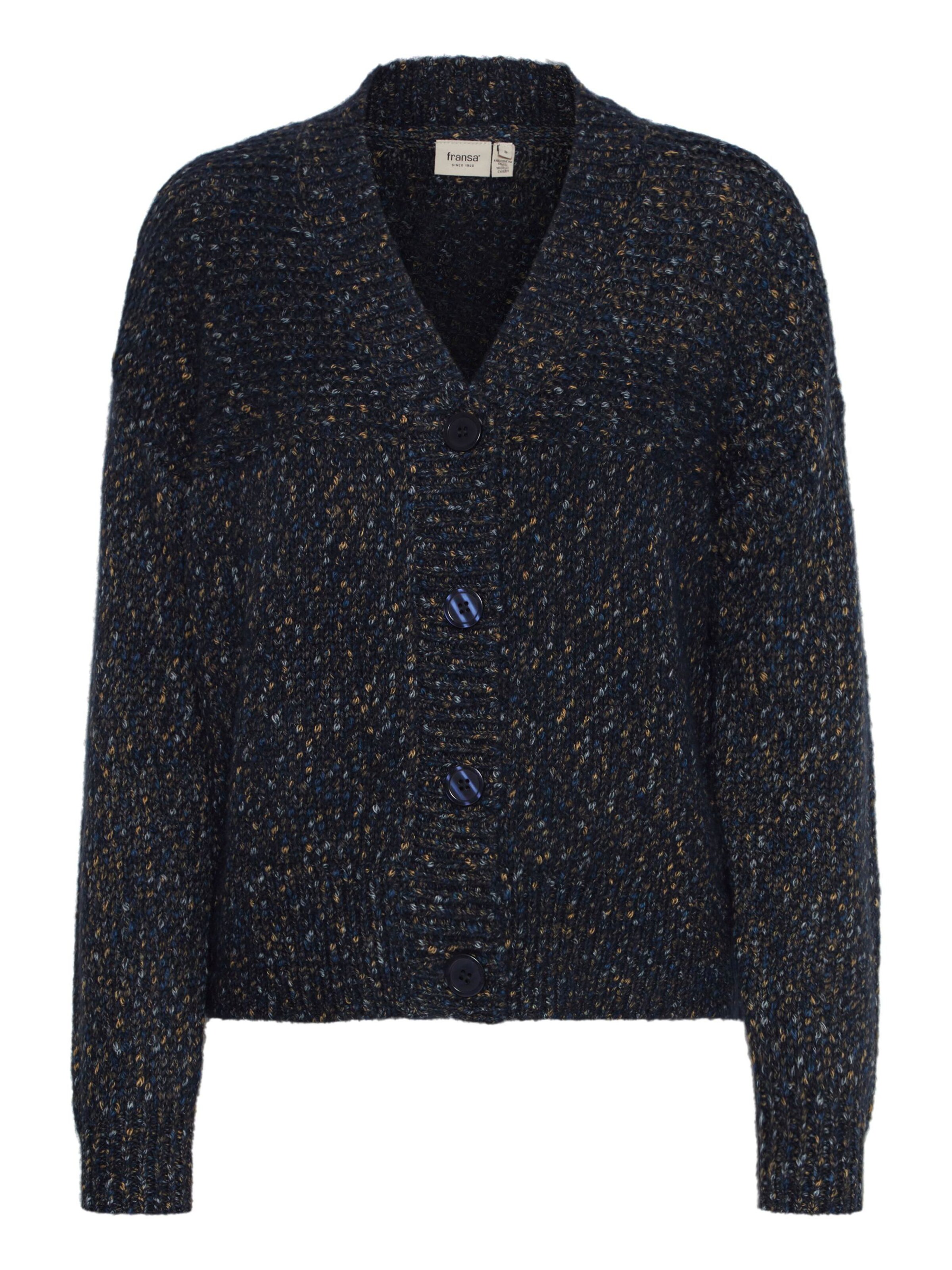 Giacchetta 'Spotta' di Fransa in blu: frontale