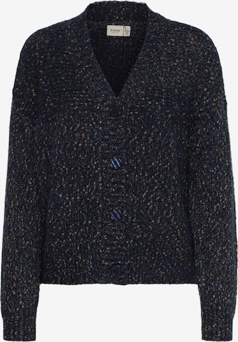 Fransa Strickjacke 'Spotta' in Blau: Vorderseite