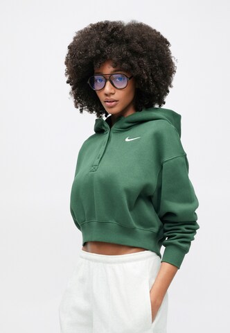Nike Sportswear Tréning póló 'PHNX FLC' - zöld