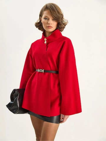 Bianco Lucci Tussenmantel in Rood