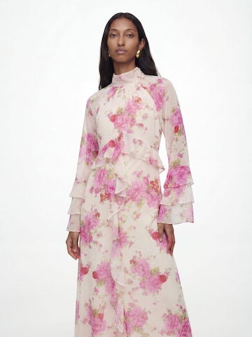KAVAZI Платье 'Romantic chiffon dress' в Ярко-розовый
