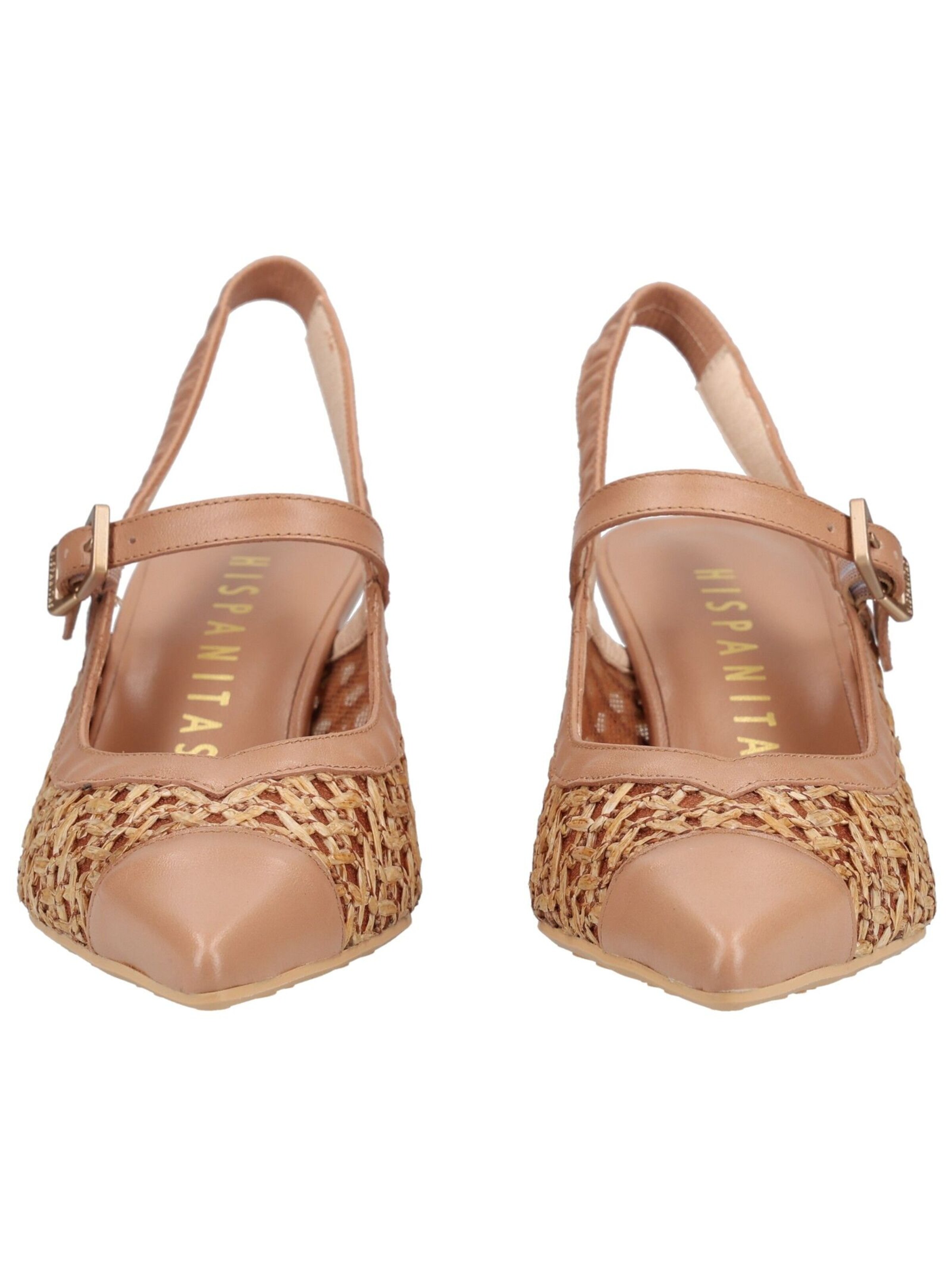 Escarpins à bride arrière Hispanitas en marron