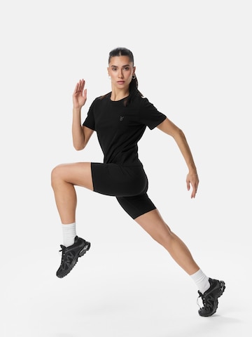 Cardio Bunny - Camiseta 'CORE FIT' en negro