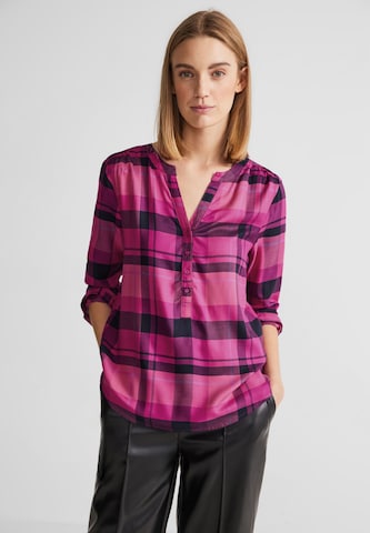 STREET ONE Bluse i pink: forside