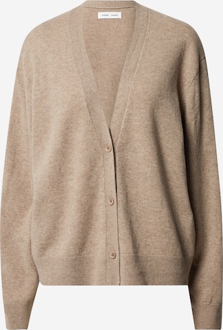 Samsøe Samsøe Knit Cardigan 'Amaris' in Beige: front